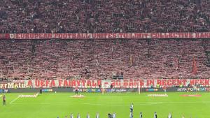 Bayernovi navijači žestoko udarili na UEFA-u: Transparent s Allianz Arene obišao Evropu